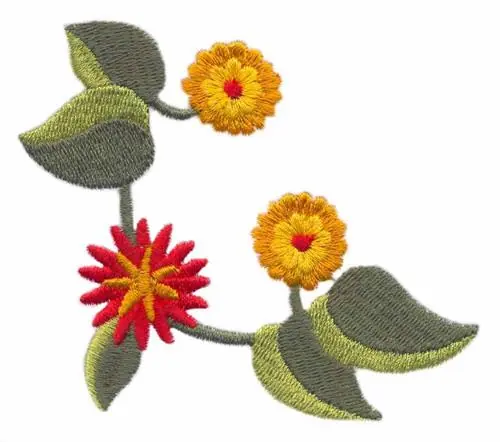 Dahlia Corner Embroidery Design Don’t Miss Out