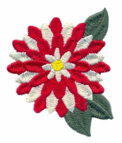 Super Sale Dahlia Embroidery Design