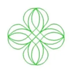Swirl Quilting Embroidery Design Professional Grade