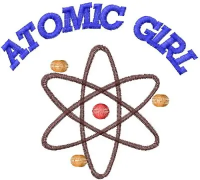Atomic Girl Embroidery Design Discount