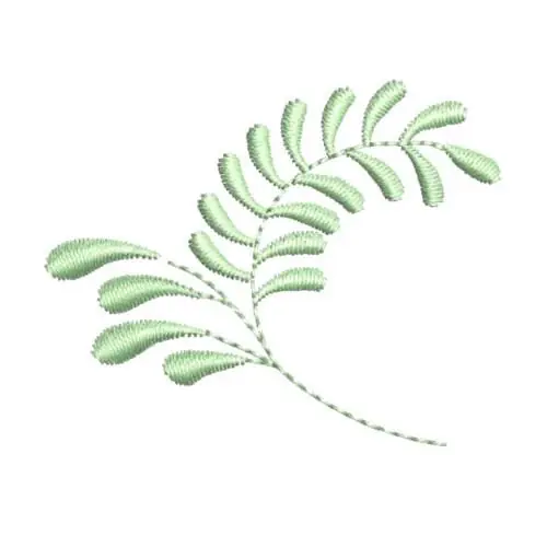 Heirloom Feathery Accent Embroidery Design Affordable