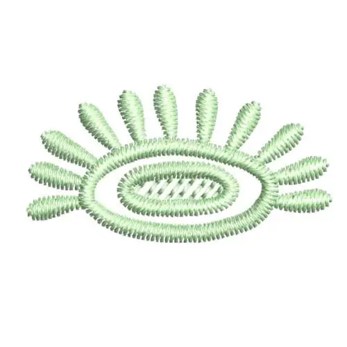 Oval Embroidery Design Embroidery Design Professional Grade