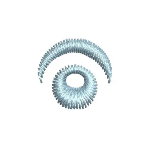Blue Embroidery Accent Embroidery Design Handmade