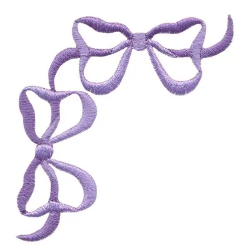 Ribbon Corner Embroidery Design Flash Sale