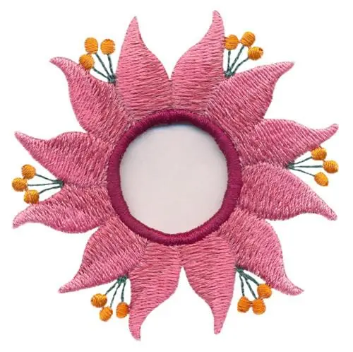 Cutwork Flower Embroidery Design High Quality