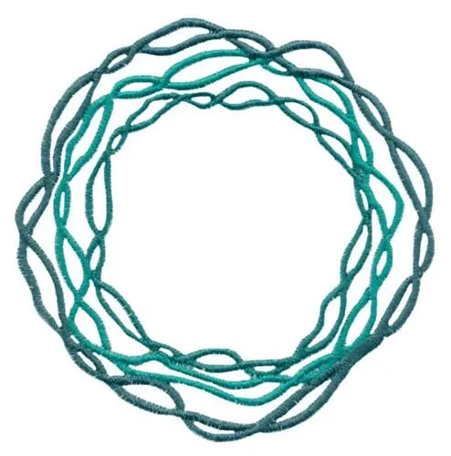 Wholesale Woven Wreath Embroidery Design