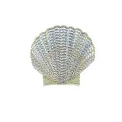 Exclusive Variegated Fan Shell Embroidery Design
