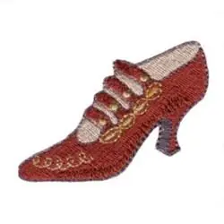 Ladys Shoe Embroidery Design Mega Sale