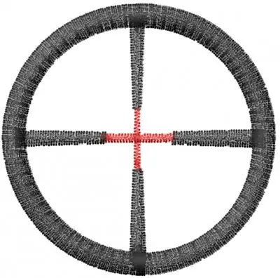 Gun Sight Embroidery Design Cheap