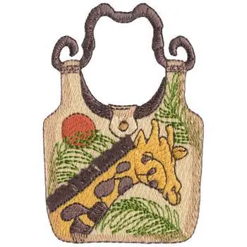 Giraffe Purse Embroidery Design Deal