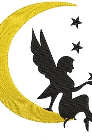 Special Offer Moon Fairy  Embroidery Design