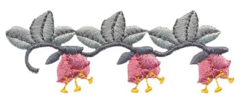 Final Sale Floral Trio Embroidery Design