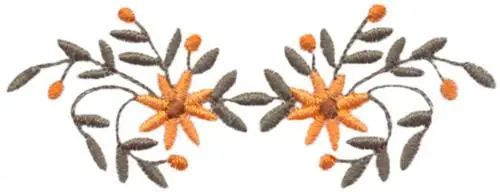 Daisies Embroidery Design Affordable