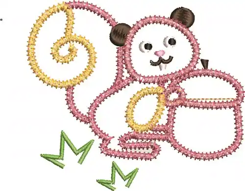 Squirrel Embroidery Design Free Delivery