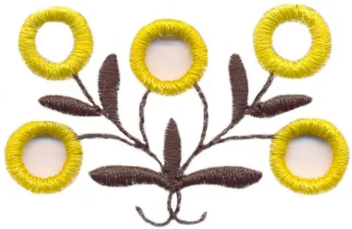 Discount Vine Cutwork Embroidery Design