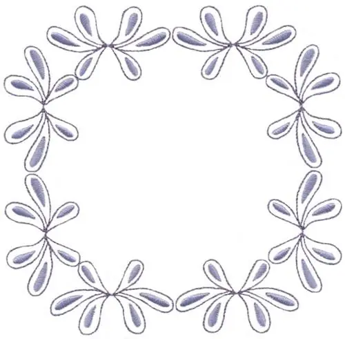 Free Shipping Swoosh Frame Embroidery Design