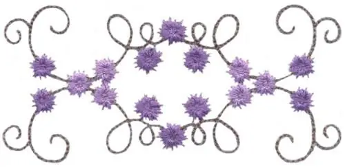 Vine Border Embroidery Design Big Sale