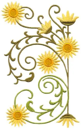 Strawflower Swirls Embroidery Design Don’t Miss Out