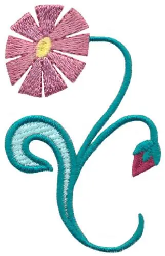 Order Now Wildflower Embroidery Design