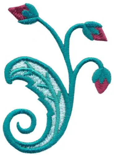 Wildflower Buds Embroidery Design Weekend Sale