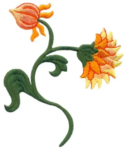 Gaillardia Embroidery Design New Arrival
