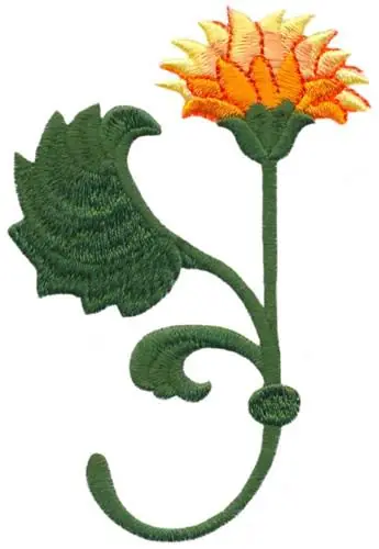 Gaillardia Embroidery Design Holiday Sale