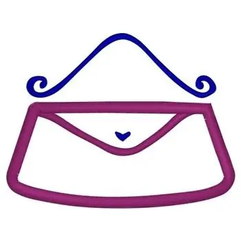 Fan Favorite Purse Applique Embroidery Design