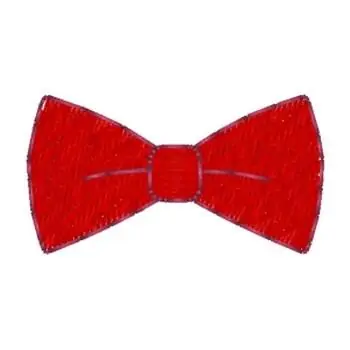 Bowtie Embroidery Design Order Now