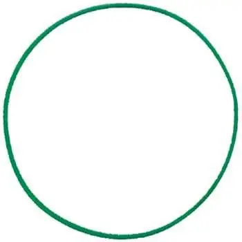 Exclusive Circle Outline Embroidery Design