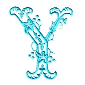 Top Pick Victorian Vines Y Embroidery Design