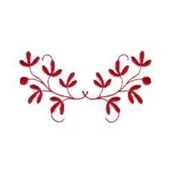 Heirloom Leaves Border Embroidery Design Limited Edition