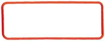 Rectangle Outline Embroidery Design Fast Shipping