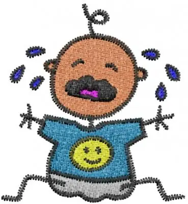 Stick Baby Embroidery Design Luxury