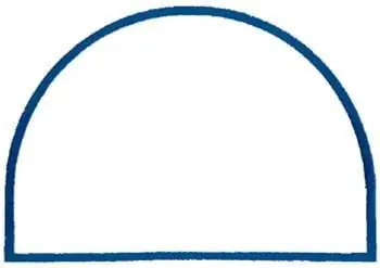 Last Chance Border Outline Embroidery Design