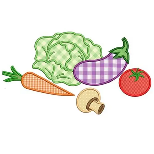 Vegetables Embroidery Design Special Offer