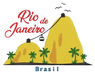 Rio De Janeiro Embroidery Design Mega Sale