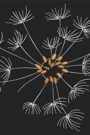 Time-Limited Dandelion Bloom Embroidery Design
