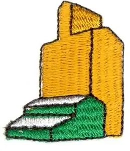 Buy Online Grain Elevators Embroidery Design