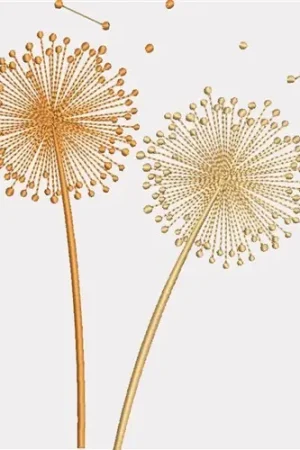 Buy Online Dandelion Puffs Embroidery Design