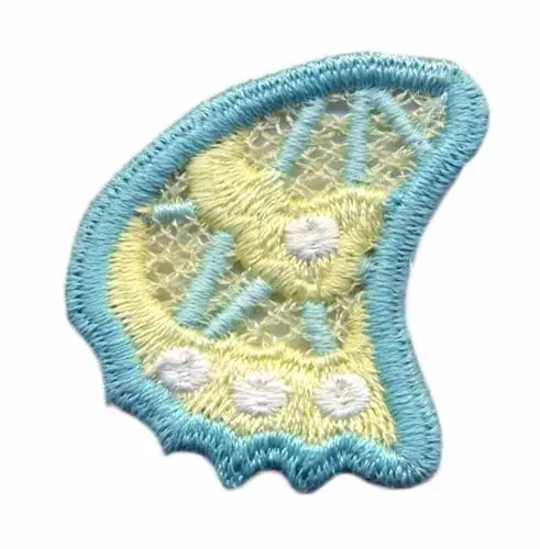 3-D Lace Butterfly Wing Embroidery Design No Minimum Order