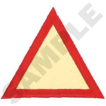 Triangle Applique Embroidery Design Exclusive