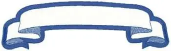 Hassle-Free Returns Banner Applique Embroidery Design