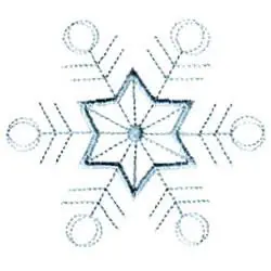 Snowflake Embroidery Design Limited Time