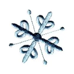 Save Now Snowflake Satellite Embroidery Design