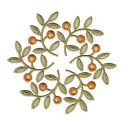Floral Circle Embroidery Design Today Only