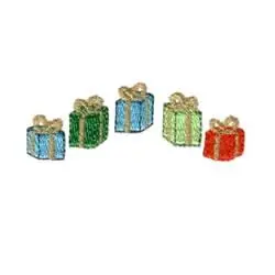 Presents Border Embroidery Design Fast Shipping