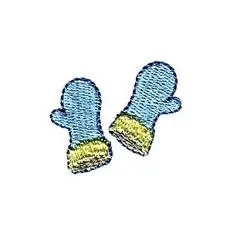 Save Now Christmas Mittens Embroidery Design