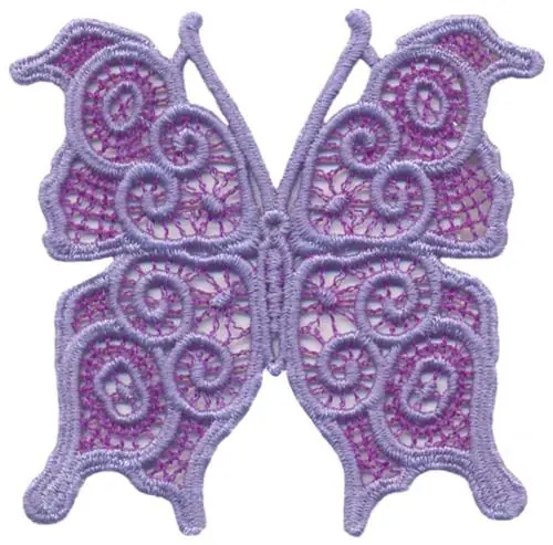 Lace Butterfly Embroidery Design Professional Grade