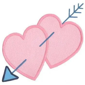 Arrow Hearts Embroidery Design Wholesale