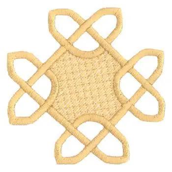 Filled Celtic Design Embroidery Design Factory Price